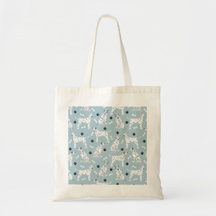 Sac fourre-tout de pattes et d'os dalmate