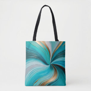 Sac fourre-tout de peinture à l'huile colorée