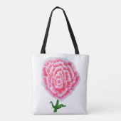 Sac fourre-tout de peinture rose (Dos)
