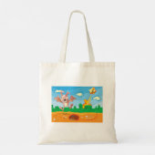 Sac fourre-tout de personnage Cartoon Science Fict (Dos)