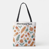 Sac fourre-tout de pharmacie personnalisée Boho Da (Dos)