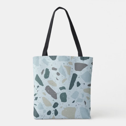 Sac fourre-tout de plage abstrait (Dos)