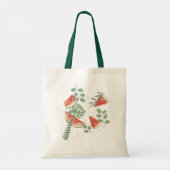 Sac fourre-tout de plage de pastèques rouge vert (Dos)