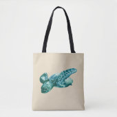 Sac fourre-tout de plage de Sea Turtle Lover (Devant)