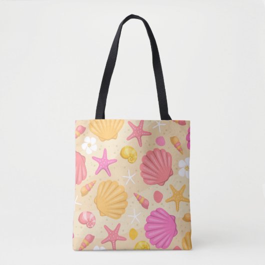 Sac fourre-tout de plage de Seashell (Devant)