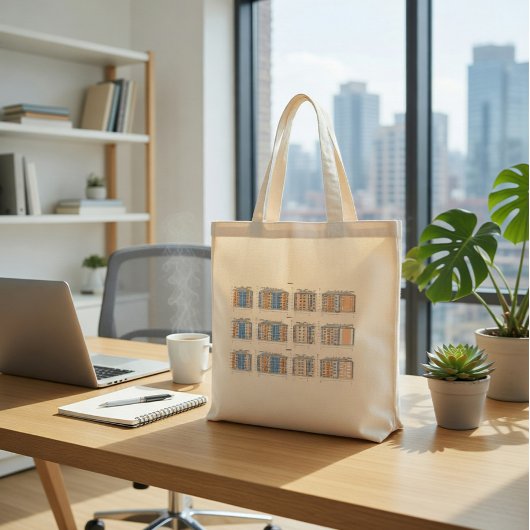 Sac fourre-tout de plan d'architecte