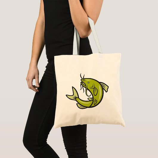 Sac fourre-tout de poisson vert