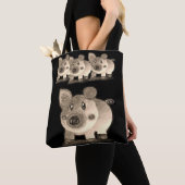 Sac fourre-tout de porc (De près)