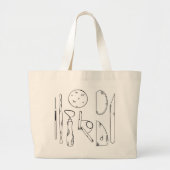 Sac fourre-tout de poterie (Devant)