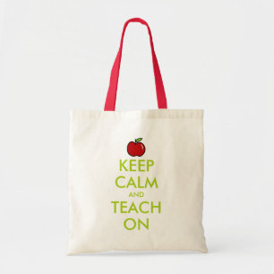 Sac fourre-tout de professeur de pomme rouge Gar
