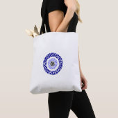 Sac fourre-tout de protection des yeux bleus (De près)