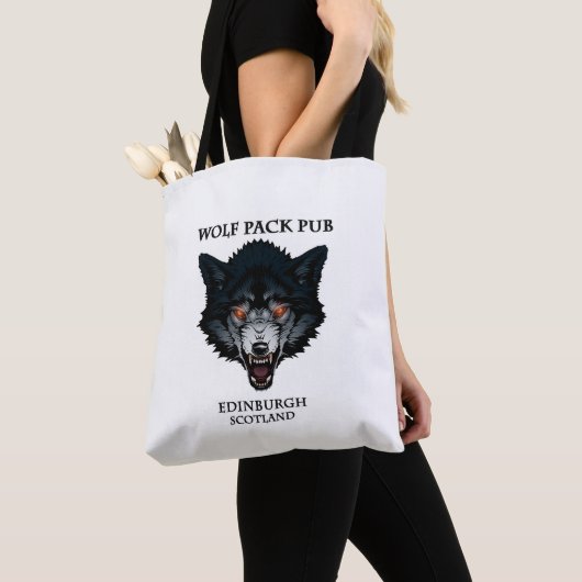 Sac fourre-tout de pub Wolf Pack (De près)