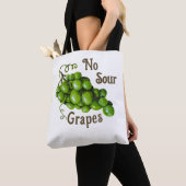 Sac fourre-tout de raisins (De près)