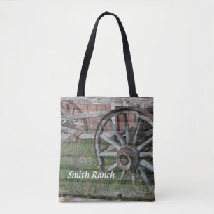 Sac fourre-tout de roue en Wagon rustique de style