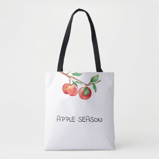 SAC FOURRE-TOUT DE SAISON DES POMMES (Devant)