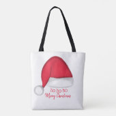 Sac fourre-tout de Santa Hat (Dos)