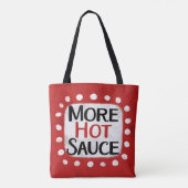 Sac fourre-tout de sauce plus chaud (Dos)