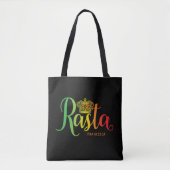 Sac fourre-tout de script Rasta (Devant)