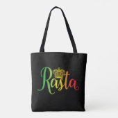 Sac fourre-tout de script Rasta (Dos)