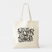 Sac fourre-tout de Secrets et snacks (Dos)