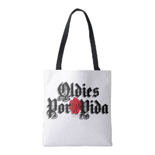 Sac fourre-tout de shopping Oldies por vida