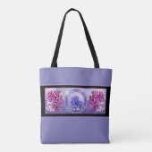 Sac fourre-tout de sirène d'océan violet (Dos)
