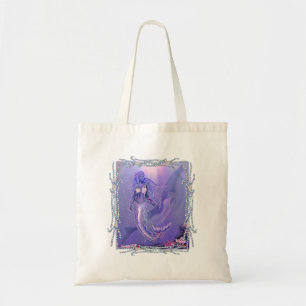 Sac fourre-tout de sirène d'océan violet