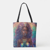 Sac fourre-tout de sirène noire (Dos)