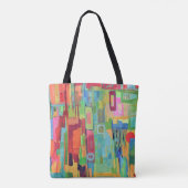 Sac fourre-tout de soleil orange (Dos)