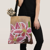 Sac fourre-tout de Stargazer Lily (De près)
