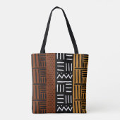 Sac fourre-tout de style Bogolan africain (Dos)