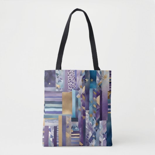 sac fourre-tout de surface composée patchwork (Devant)