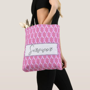 Sac fourre-tout de survivant du cancer du sein ros