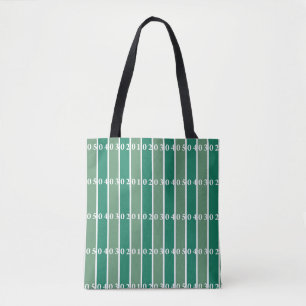 Sac fourre-tout de terrain de football vert