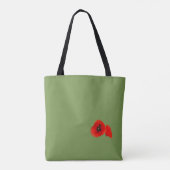 Sac fourre-tout de terrain Red Poppies (Dos)