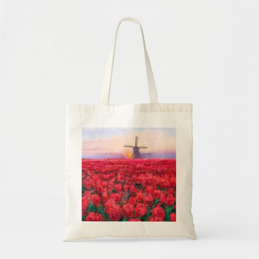 Sac fourre-tout de terrain Tulips - Printemps aux (Devant)