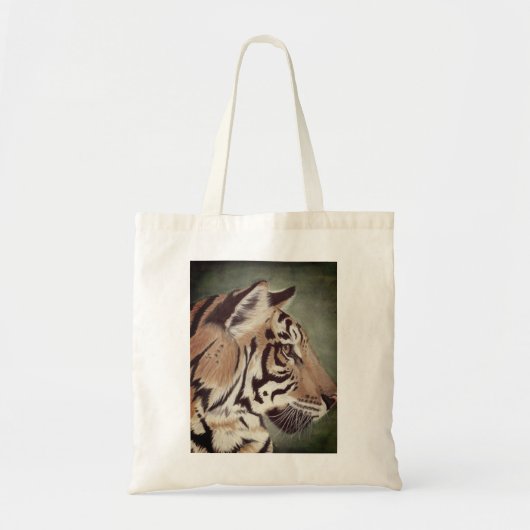 Sac fourre-tout de tigre d'aquarelle (Devant)
