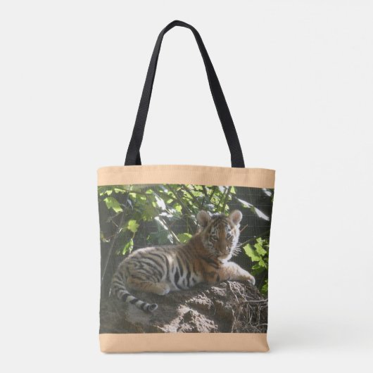 Sac fourre-tout de tigre pour bébé mignon (Dos)