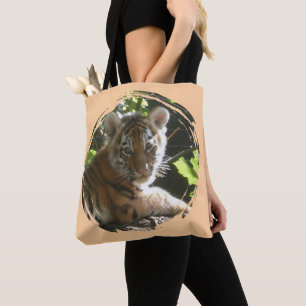 Sac fourre-tout de tigre pour bébé mignon