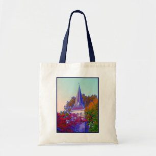 sac fourre-tout de toile budgétaire 'Autumn Steepl