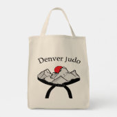 Sac fourre-tout de toile Denver Judo (Dos)