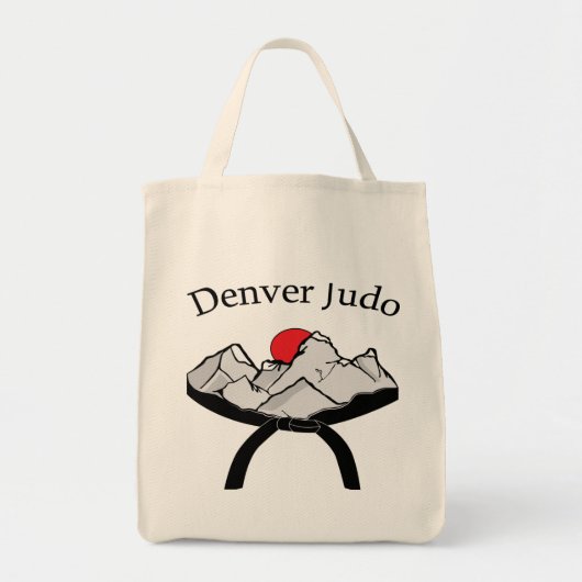 Sac fourre-tout de toile Denver Judo (Devant)