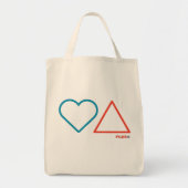 sac fourre-tout de toile "Fall in Love with Change (Devant)