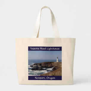 Sac fourre-tout de toile Jumbo du phare de Yaquina