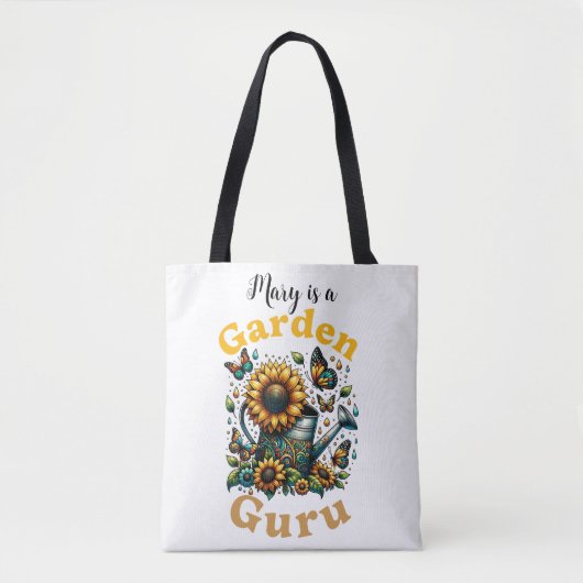 Sac fourre-tout de tournesol Garden Guru (Devant)