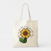 Sac fourre-tout de tournesol Haley - Stardew Valle (Dos)