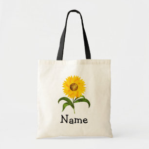 Sac fourre-tout de tournesol personnalisé   Conce