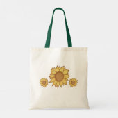 Sac fourre-tout de tournesols (Dos)