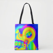 Sac fourre-tout de tournesols Abstraits (Devant)