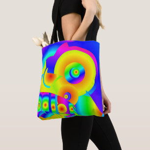 Sac fourre-tout de tournesols Abstraits
